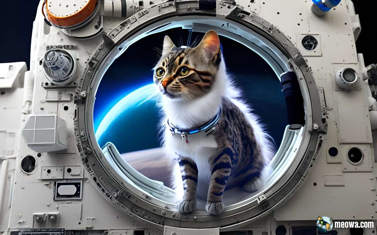 cat in space desktop walllpaper 11