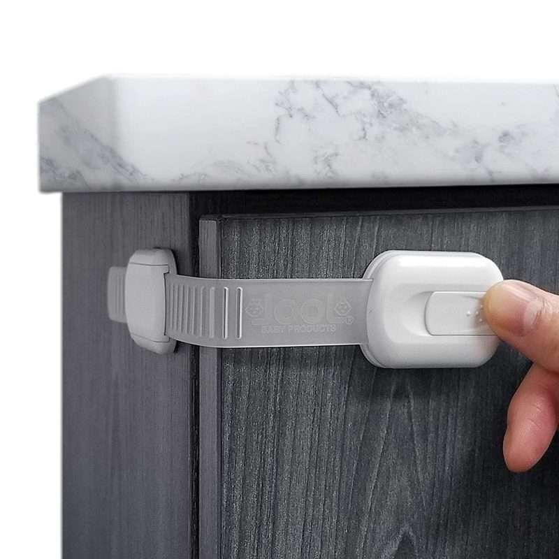 cat proof strap locks for cabinets drawers toilet