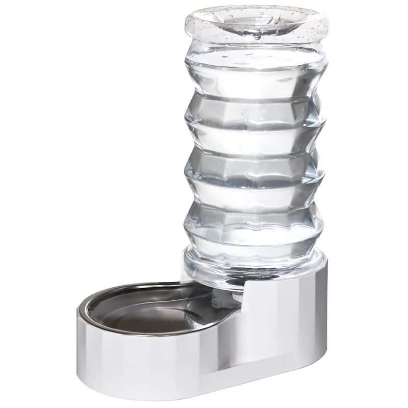 rizzari gravity stainless steel pet water dispenser large capacity