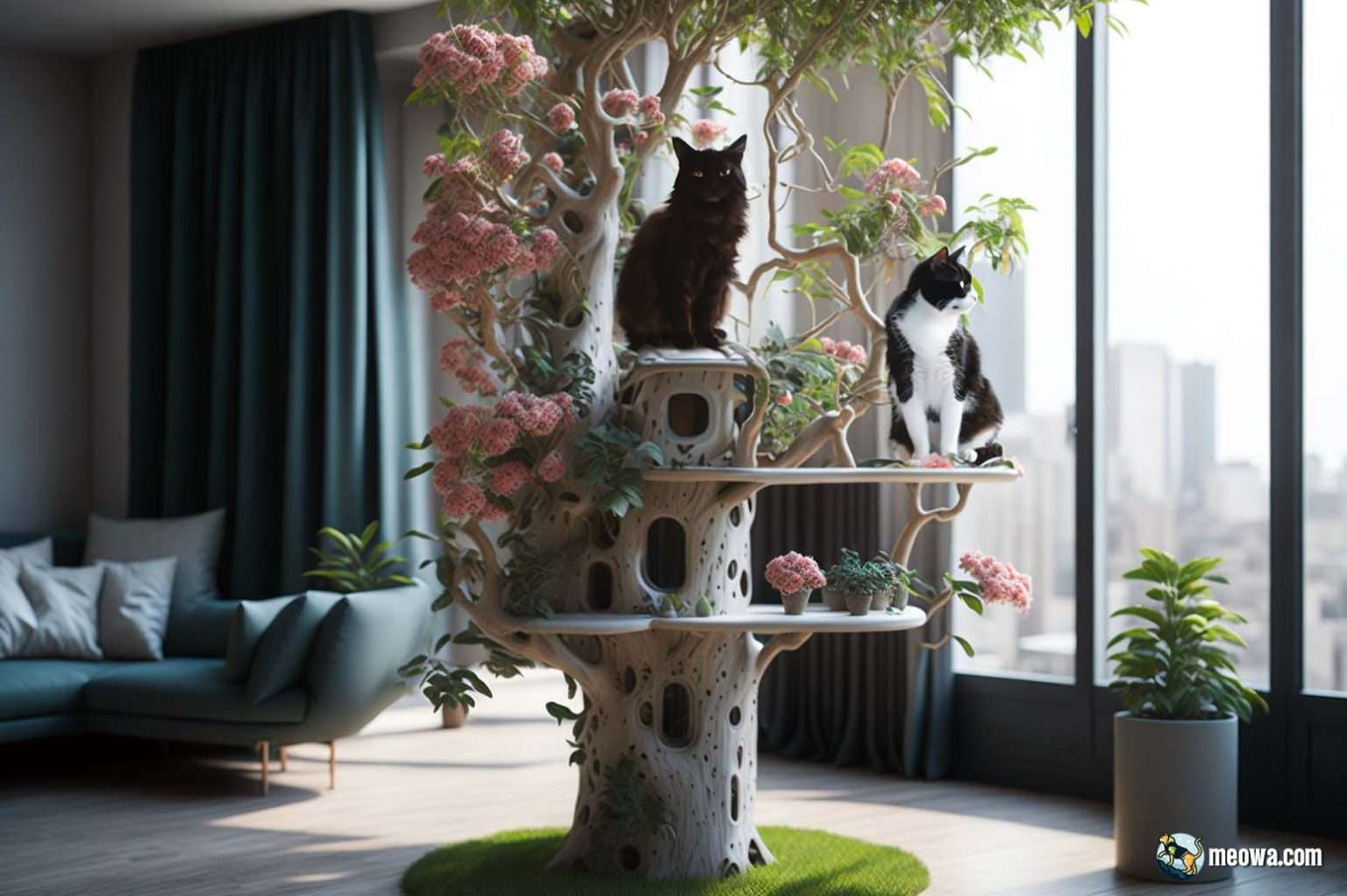2024's 10 Best Realistic Cat Trees That Look Like Real Trees