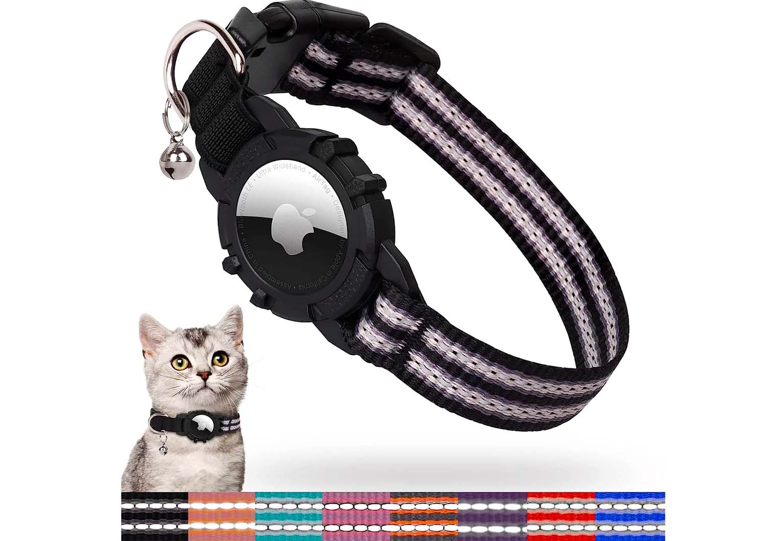 Collier pour chat FEEYAR AirTag