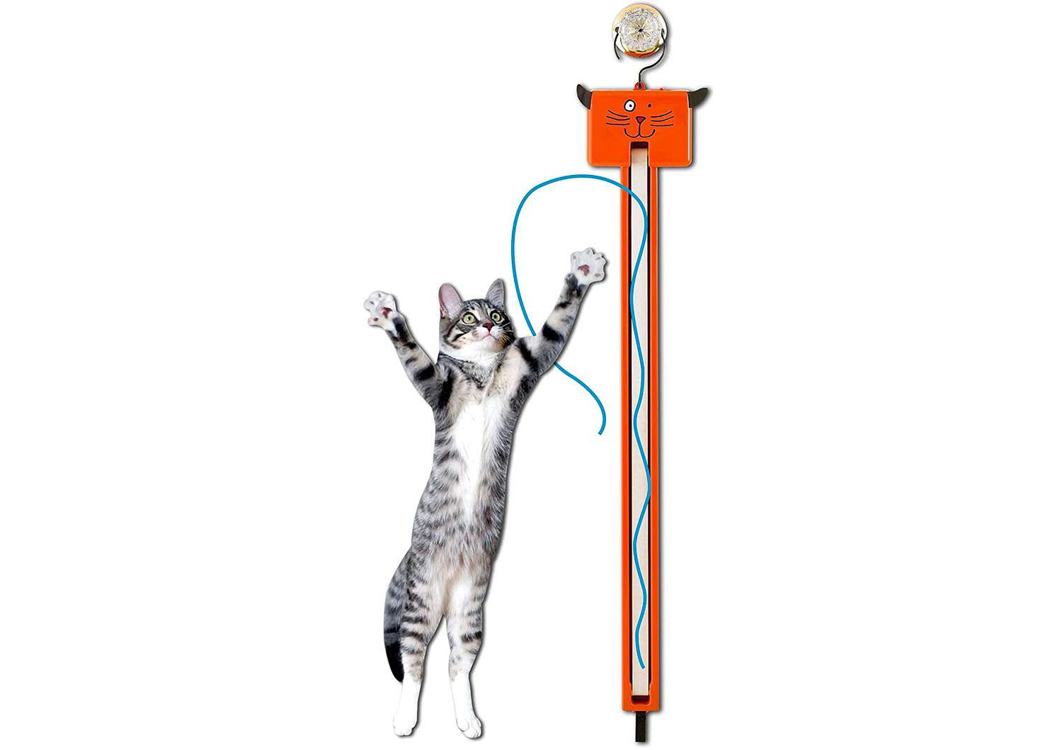 moody pet fling ama string cat toy