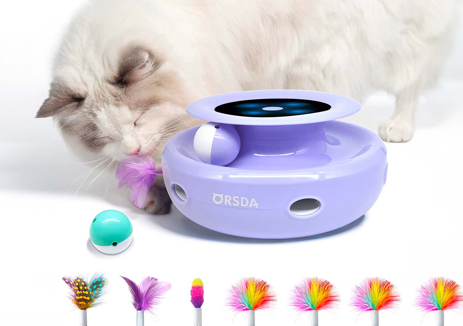 orsda 2 In 1electronic ambush interactive cat toy 1