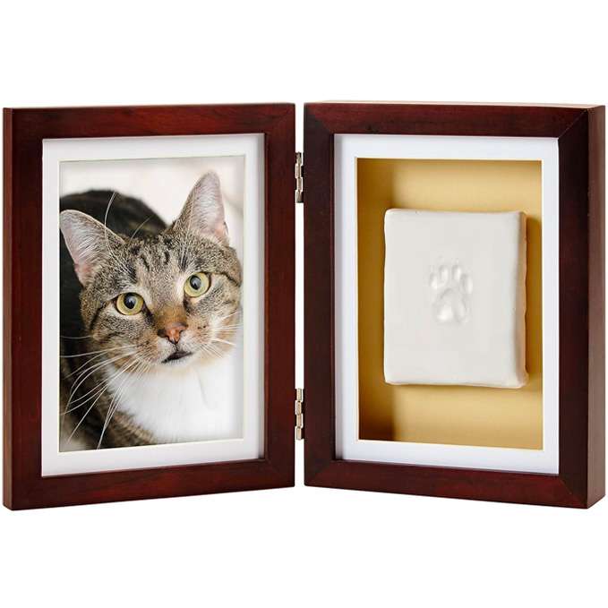 Pearhead Pet Pawprints Desk Frame